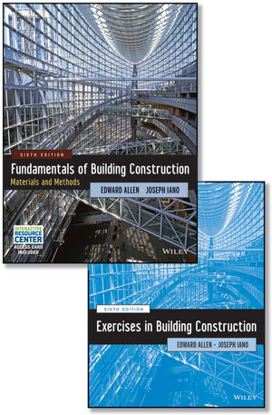 Fundamentals of Building Construction, 6e with Interactive Resource Center Access Card and Construction Exercises Set