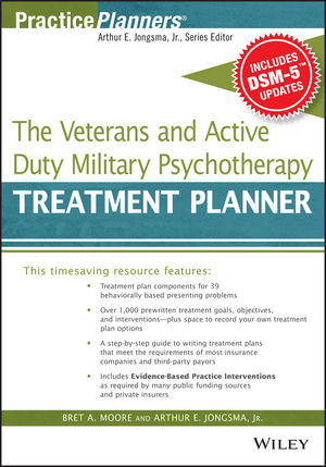 The Veterans and Active Duty Military Psychotherapy Treatment Planner, with DSM-5 Updates cover image