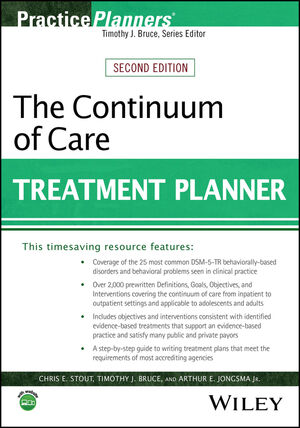 The Continuum of Care Treatment Planner, 2nd Edition cover image