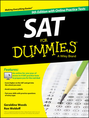 SAT For Dummies, with Online Practice, 9th Edition