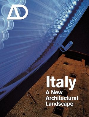 Italy: A New Architectural Landscape (0470031891) cover image