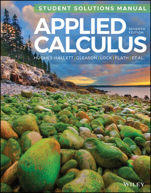 Applied Calculus, 7e Student Solutions Manual
