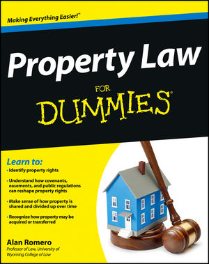 Property Law For Dummies