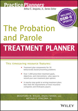 The Probation and Parole Treatment Planner, with DSM 5 Updates cover image