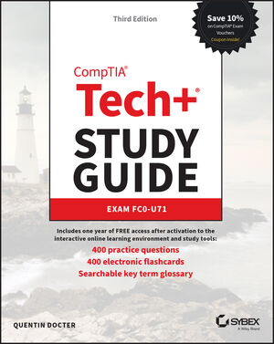 CompTIA Tech+ Study Guide: Exam FC0-U71, 3rd Edition cover image