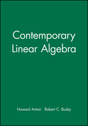 Mathematica Technology Resource Manual to accompany Contemporary Linear Algebra