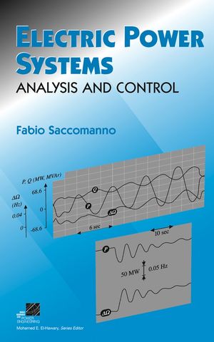 Electric Power Systems: Analysis and Control (0471234397) cover image