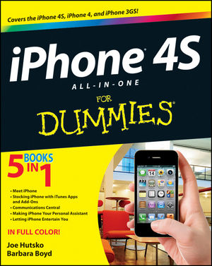 iPhone 4S All-in-One For Dummies (1118101197) cover image iPhone 4S All-in-One For Dummies (1118101197) cover image
