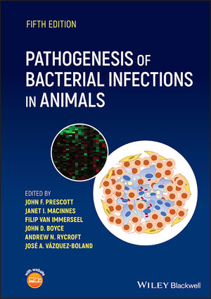 Pathogenesis of Bacterial Infections in Animals, 5th Edition cover image