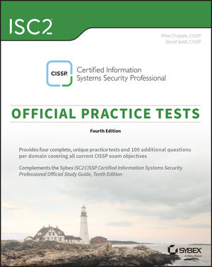 ISC2 CISSP Certified Information Systems Security Professional Official Practice Tests, 4th Edition cover image