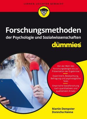 Forschungsmethoden der Psychologie und Sozialwissenschaften f&uuml;r Dummies