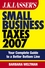 J.K. Lasser's Small Business Taxes 2007: Your Complete Guide to a Better Bottom Line (0470113103) cover image