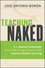 Teaching Naked: How Moving Technology Out of Your College Classroom Will Improve Student Learning (1118110358) cover image