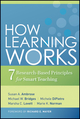 How Learning Works: Seven Research-Based Principles for Smart Teaching (0470484101) cover image