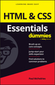 HTML & CSS Essentials For Dummies | Wiley