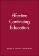 Effective Continuing Education (047062311X) cover image