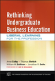 Rethinking Undergraduate Business Education: Liberal Learning for the Profession (0470889624) cover image