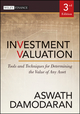 Investment Valuation: Tools and Techniques for Determining the Value of Any Asset, 3rd Edition (111801152X) cover image