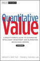 Quantitative Value: A Practitioner's Guide to Automating Intelligent Investment and Eliminating Behavioral Errors (1118416554) cover image