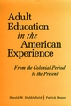 Adult Education in the American Experience: From the Colonial Period to the Present (0787900257) cover image