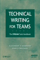 Technical Writing for Teams: The STREAM Tools Handbook (0470229764) cover image