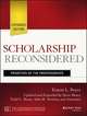 Scholarship Reconsidered: Priorities of the Professoriate, Expanded Edition (1119005868) cover image
