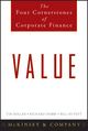 Value: The Four Cornerstones of Corporate Finance (0470949082) cover image