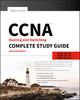 CCNA Routing and Switching Complete Study Guide: Exam 100-105, Exam 200-105, Exam 200-125, 2nd Edition (1119288282) cover image