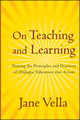 On Teaching and Learning: Putting the Principles and Practices of Dialogue Education into Action (0787986992) cover image
