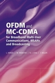 OFDM and MC-CDMA for Broadband Multi-User Communications, WLANs and Broadcasting (0470858796) cover image