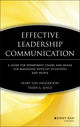 Effective Leadership Communication: A Guide for Department Chairs and Deans for Managing Difficult Situations and People (1933371196) cover image