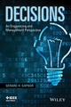 Decisions: An Engineering and Management Perspective (0470167599) cover image